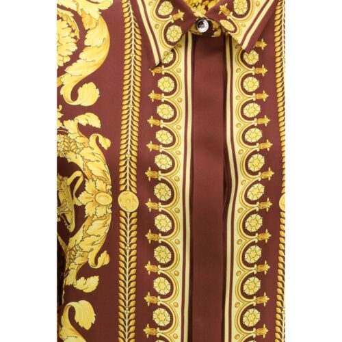 Versace Bordeaux mustriline särk 3 Versace Bordeaux mustriline särk