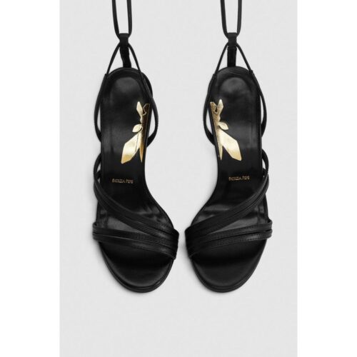 Patrizia Pepe Mustad kontsaga sandaalid 4 Patrizia Pepe Mustad kontsaga sandaalid