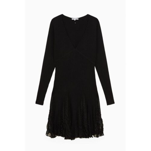 Patrizia Pepe must vabaaja kleit 1 Patrizia Pepe must vabaaja kleit