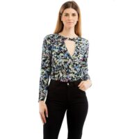 Patrizia Pepe mitmevärviline pikkade varrukatega T-särk