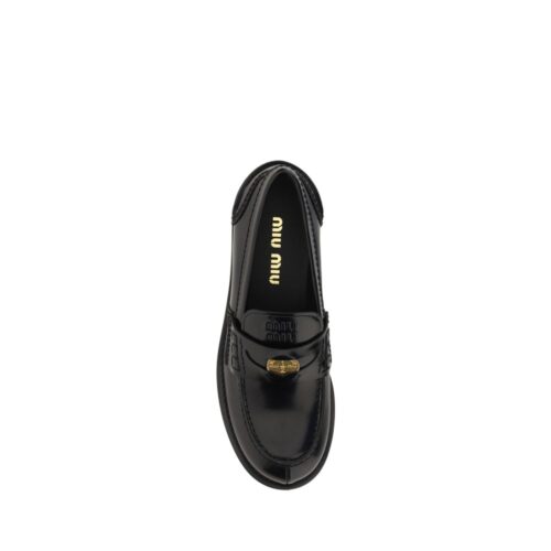Miu Miu mustad jalga libistatavad loaferid 4 Miu Miu mustad jalga libistatavad loaferid