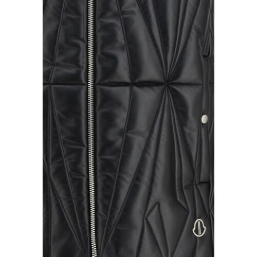 Moncler x Rick Owens must varrukateta jakk Geocamo Flight Vest