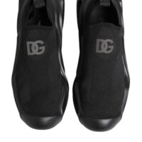 Dolce & Gabbana Mustad jalga libistatavad madala säärega tossud 12 Dolce & Gabbana Mustad jalga libistatavad madala säärega tossud