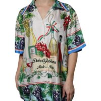 Dolce & Gabbana mitmevärviline lühikeste varrukatega pluus 8 Dolce & Gabbana mitmevärviline lühikeste varrukatega pluus