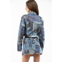 Moschino mitmevärviline vabaaja kleit 6 Moschino mitmevärviline vabaaja kleit