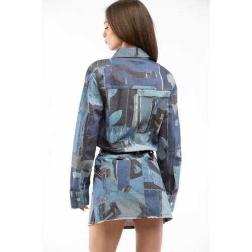 Moschino mitmevärviline vabaaja kleit 3 Moschino mitmevärviline vabaaja kleit