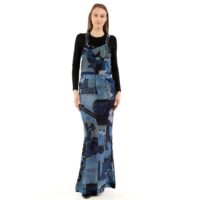 Moschino mitmevärvilised lühikesed teksad