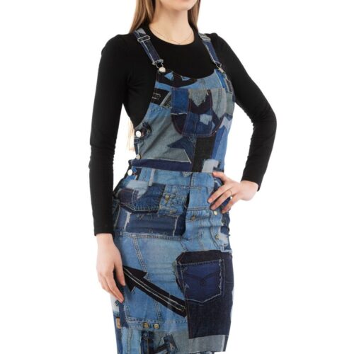 Moschino mitmevärvilised lühikesed teksad