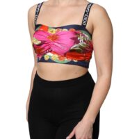 Dolce & Gabbana mitmevärviline lühike korsett-top 8 Dolce & Gabbana mitmevärviline lühike korsett-top