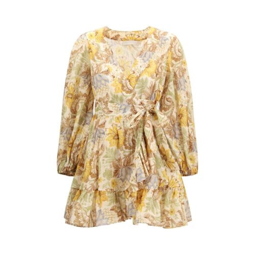 Zimmermann kahevärviline vabaaja kleit