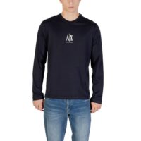 Armani Exchange sinine pikkade varrukatega T-särk XM000364 AF12308