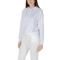 Armani Exchange valge kapuutsiga pusa