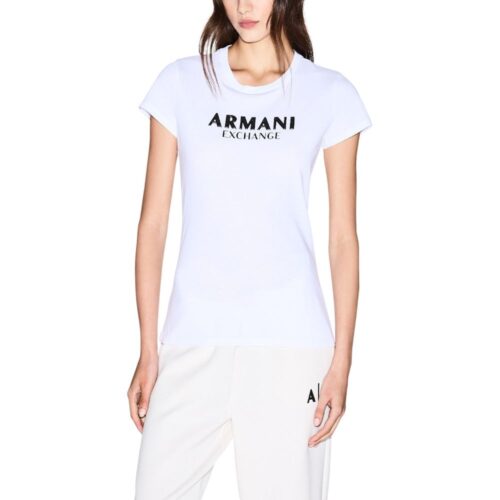Armani Exchange valge T-särk