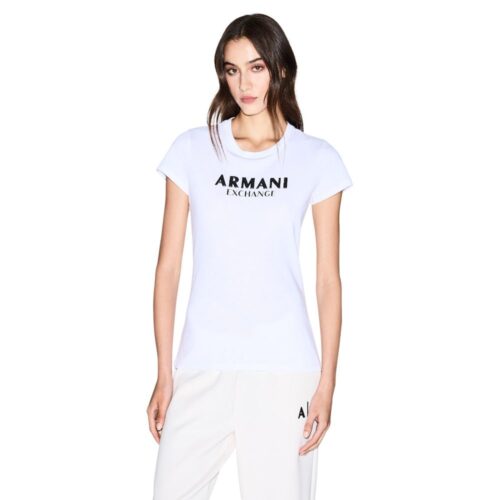 Armani Exchange valge T-särk