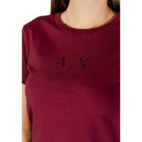 Armani Exchange bordoopunane T-särk