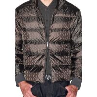Armani Exchange roheline mantel