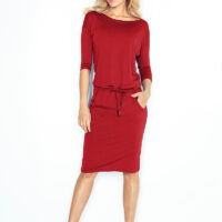 Numoco tumepunane sportlik kleit 8 Numoco tumepunane sportlik kleit