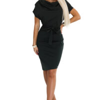 Numoco tumedakhakiroheline kleit ROXI 13 Numoco tumedakhakiroheline kleit ROXI