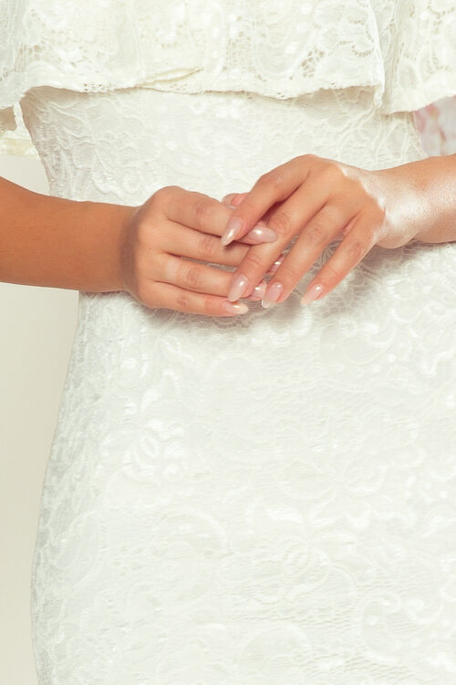 Numoco ecru pitskleit volangiga 268-1 6 Numoco ecru pitskleit volangiga 268-1