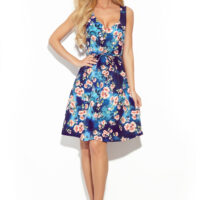 Numoco roosa ja sinine trapetskleit 377-2