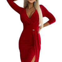 Numoco punane kleit 404-7