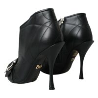 Dolce & Gabbana Mustad lukuga saapad Devotion