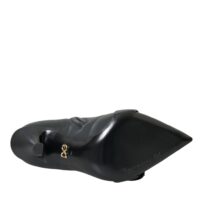 Dolce & Gabbana Mustad lukuga saapad Devotion