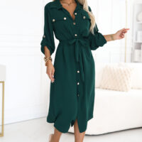 Numoco Basic roheline midipikkuses särkkleit 531-7 10 Numoco Basic roheline midipikkuses särkkleit 531-7