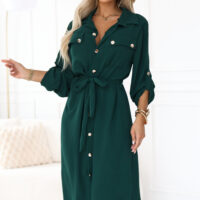 Numoco Basic roheline midipikkuses särkkleit 531-7 12 Numoco Basic roheline midipikkuses särkkleit 531-7