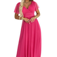 Numoco Basic vaarikaserbeti tooni pikk kleit NASTIA