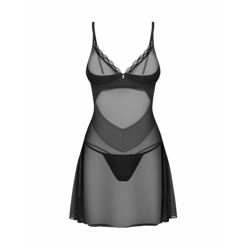 Obsessive must babydoll ja stringid S/M