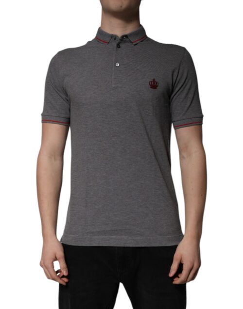 Dolce & Gabbana hall kraega polo särk 1 Dolce & Gabbana hall kraega polo särk