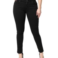 Dolce & Gabbana Mustad keskmise värvliga kitsad teksad 8 Dolce & Gabbana Mustad keskmise värvliga kitsad teksad