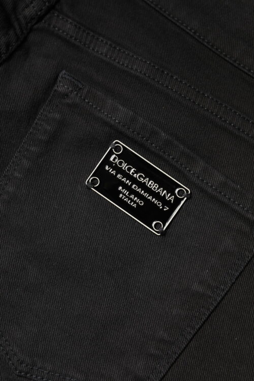 Dolce & Gabbana Mustad keskmise värvliga kitsad teksad 7 Dolce & Gabbana Mustad keskmise värvliga kitsad teksad