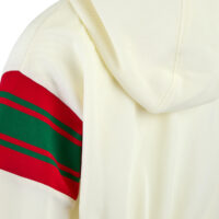 Gucci Kreemvalge kapuutsiga dressikomplekt Logo