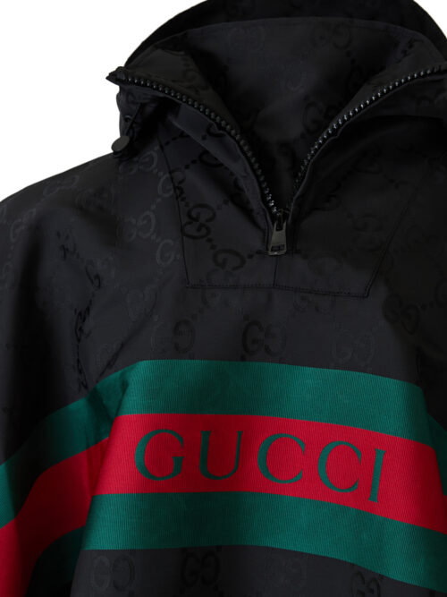 Gucci roheline mantel GG Jacquard