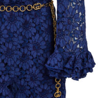 Gucci sinine midipikk kleit