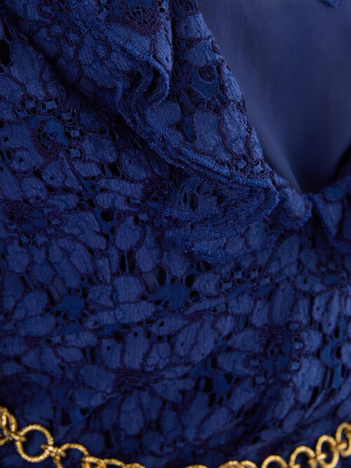 Gucci sinine midipikk kleit