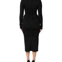 Dolce & Gabbana must ümbriskleit midi-pikkuses 11 Dolce & Gabbana must ümbriskleit midi-pikkuses