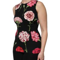 Dolce & Gabbana must lillemustriga varrukateta topp 11 Dolce & Gabbana must lillemustriga varrukateta topp