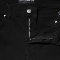 Dolce & Gabbana Mustad kitsad keskpiha teksad 9 Dolce & Gabbana Mustad kitsad keskpiha teksad