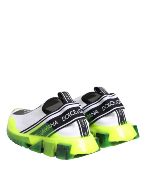 Dolce & Gabbana mustad valged jalga libistatavad tossud Sorrento