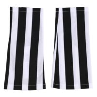 Dolce & Gabbana mustvalged sõrmedeta randmepikkused kindad