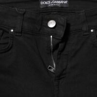 Dolce & Gabbana Mustad kitsad teksapüksid