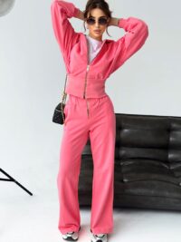 Set fuksiaroosa dressikomplekt model 209329 LaBalancia