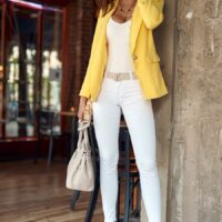 Fasardi valged naiste püksid