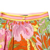 Dolce & Gabbana lillemustrilised püksid