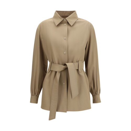 Max Mara pruun mantel 1 Max Mara pruun mantel